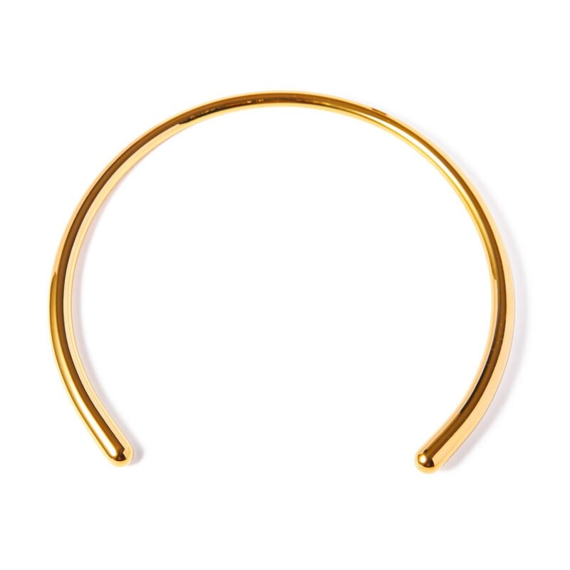 necklace for women with a minimalist glossy collar - Image 4