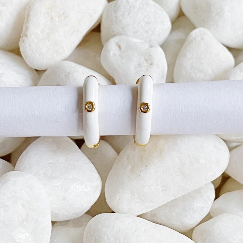 Elise Petit Sterling Silver Hoop Earring - Image 16